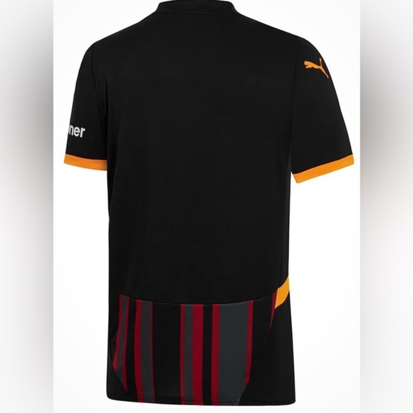 “Galatasaray SK” (Turkey) Men's Black and Red Jersey with Orange Accents - Picture 3 of 15
